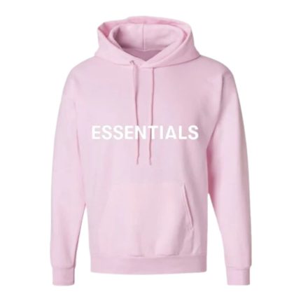 Light Pink Essentials Hoodie