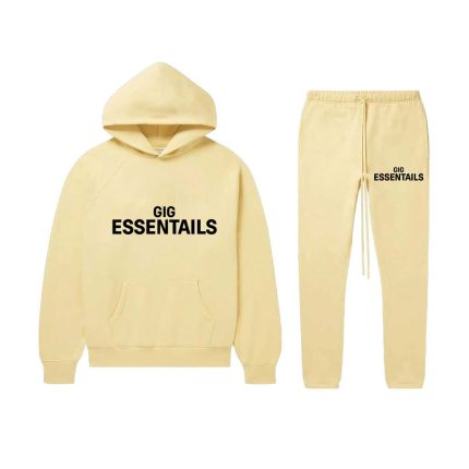 essentials yellow tracksuit